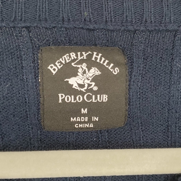 BEVERLY HILLS POLO CLUB PULL OVER SWEATER - Picture 5 of 10